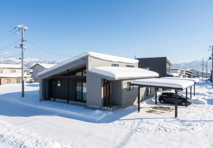 【新着コラム】「米沢市で注文住宅を建てるなら｜垂直積雪量2mと「3地域」の家づくり」を公開しました